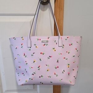 kate spade Lilac Floral Print Tote